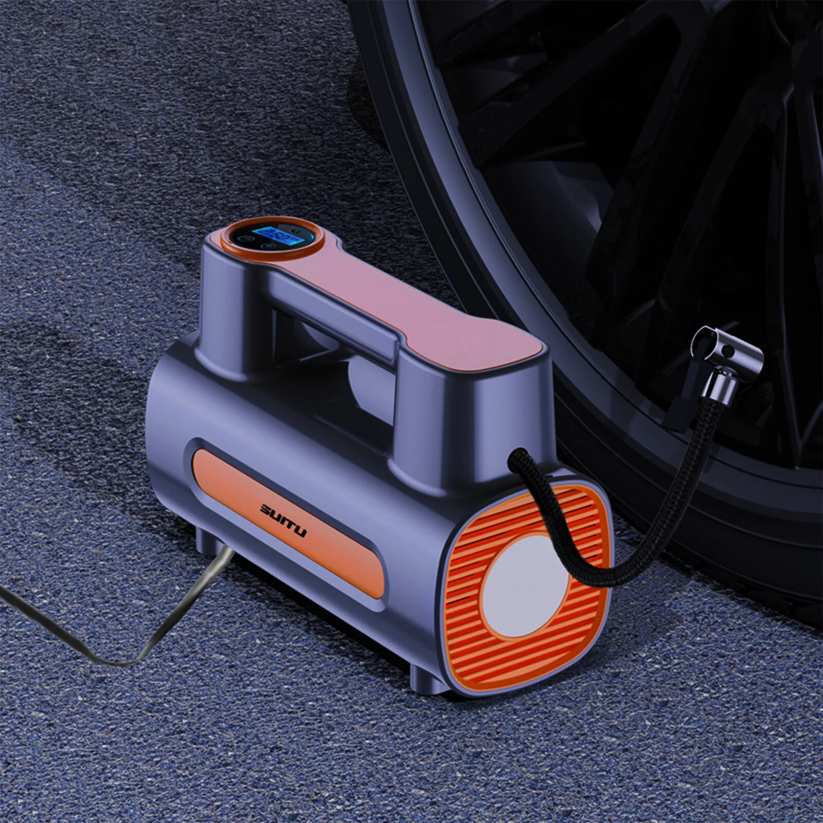 12V Portable Tire Inflator – Electric DC Car Tire Pump for Quick & Easy Inflation - Image 5
