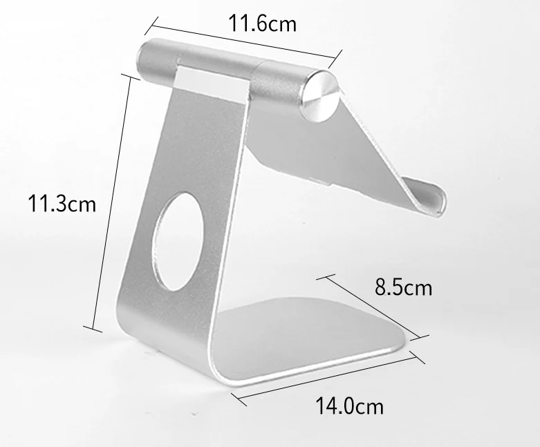 Adjustable Tablet & Phone Stand – Compatible with iPad, Mini Tablets & Smartphones – Desk Mount Holder - Image 3