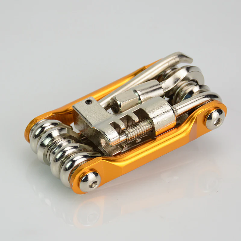 Bicycle Multifunction Tool Kits Multitool Tire Repair Tool Set With Screwdriver Chain Rivet Extractor For Road Bike - Image 5