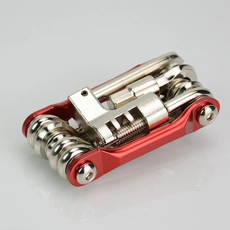 Bicycle Multifunction Tool Kits Multitool Tire Repair Tool Set With Screwdriver Chain Rivet Extractor For Road Bike - Image 6
