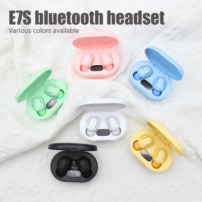 E7S TWS Bluetooth Earphones – Waterproof Sports Earbuds with Noise Cancellation - Image 6