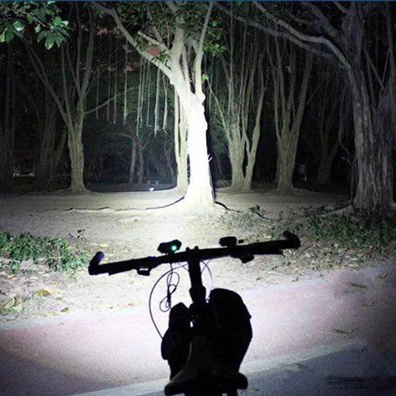 F3 light USB bicycle headlights 3 t6 mountain bike rechargeable light LED lights professional riding bike lights - Image 4