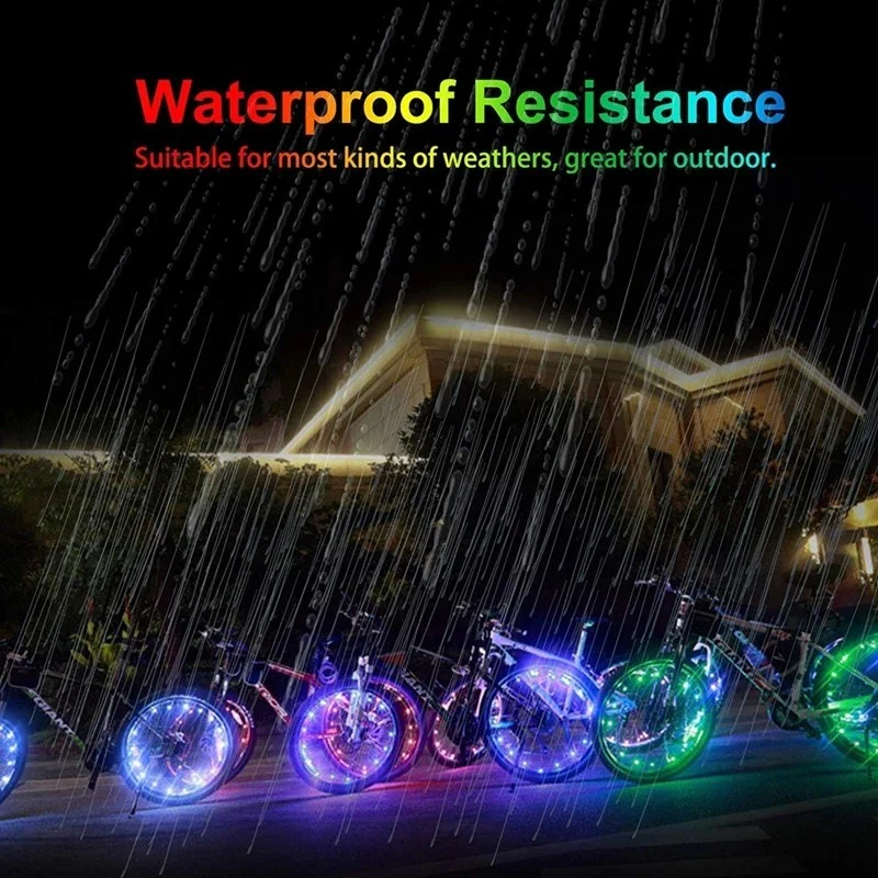 Glowing LED Bicycle Wheel Light Cycling Accessories - Image 4