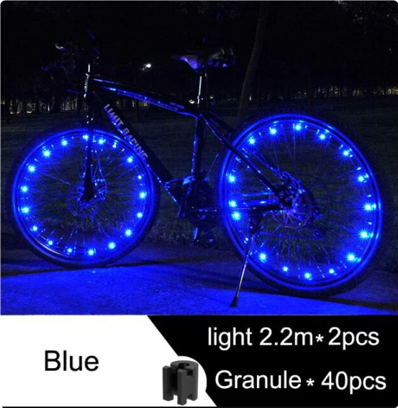 Glowing LED Bicycle Wheel Light Cycling Accessories - Image 5
