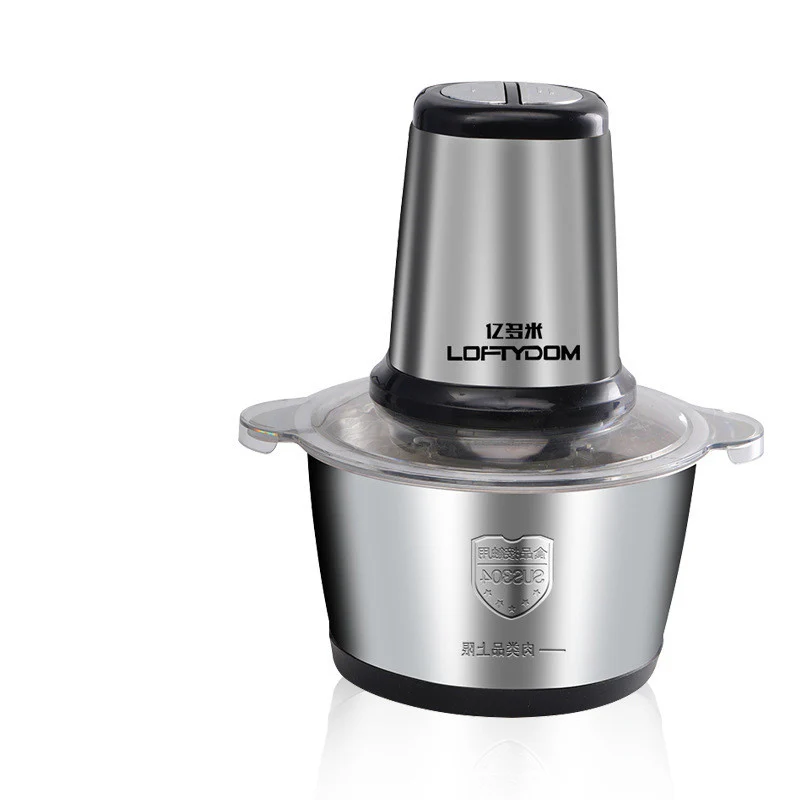 Kitchen Household Electric Meat Grinder Stainless Steel Multi-function - Image 4
