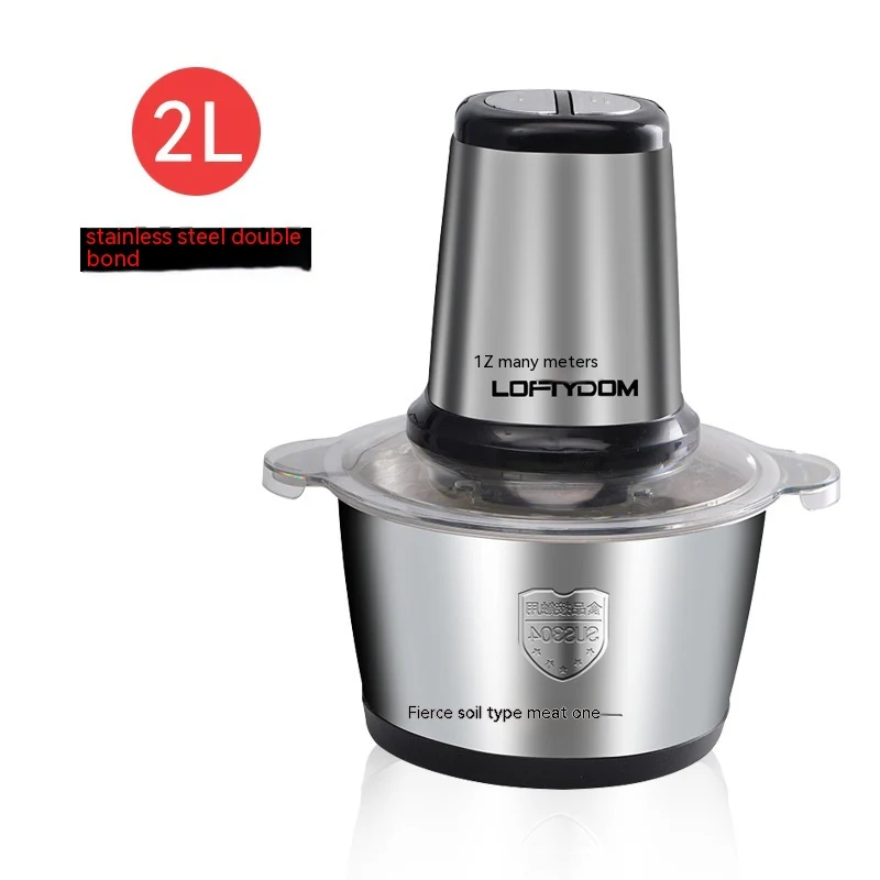 Kitchen Household Electric Meat Grinder Stainless Steel Multi-function - Image 5