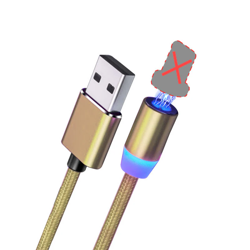 3-in-1 Magnetic Fast Charging Cable – USB to Type-C, Micro USB, Lightning – Flash Charging for Phone & Car Use - Image 4