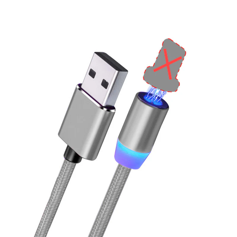 3-in-1 Magnetic Fast Charging Cable – USB to Type-C, Micro USB, Lightning – Flash Charging for Phone & Car Use - Image 6