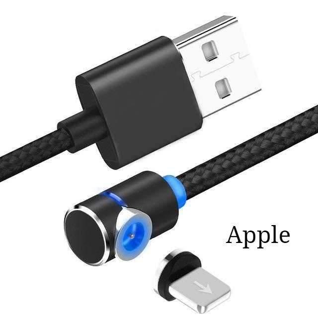 Magnetic LED USB & USB-C Charging Cable with Magnetic Connector - Image 4