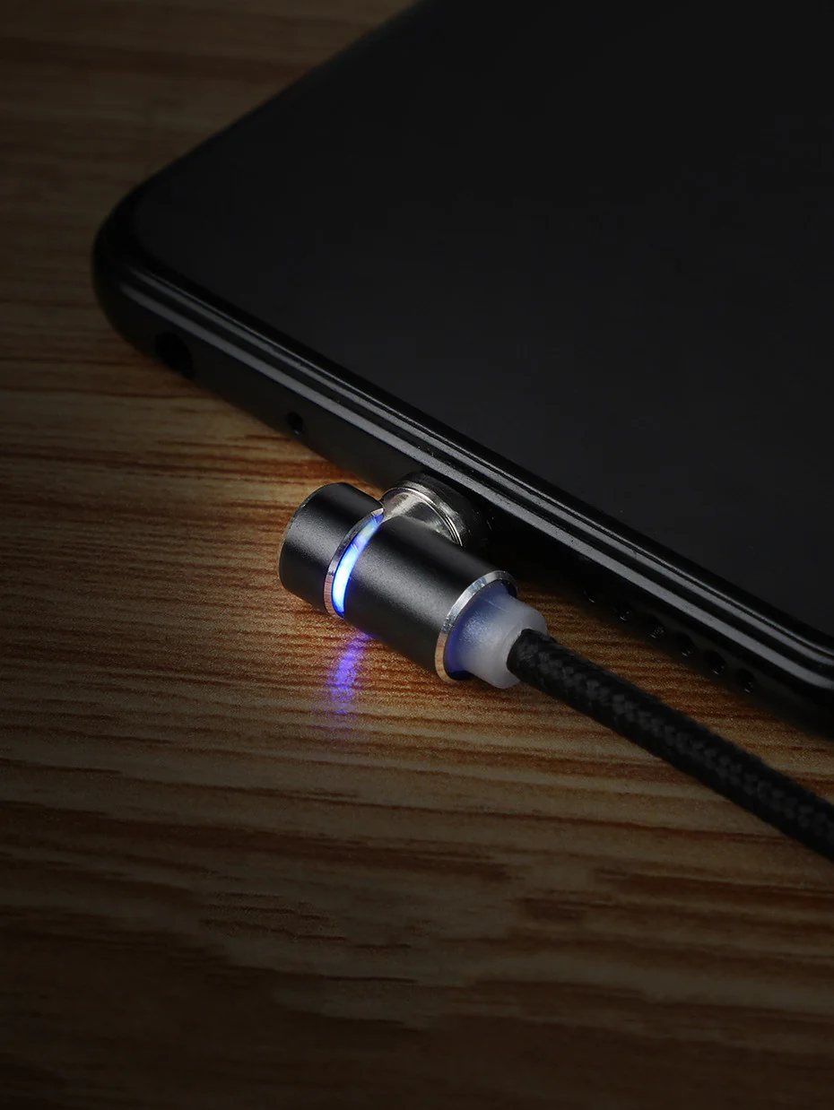 Magnetic LED USB & USB-C Charging Cable with Magnetic Connector - Image 5