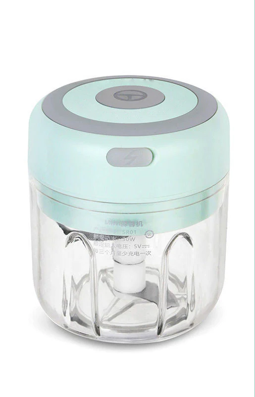 Mini Electric Garlic Chopper USB Charging Ginger Masher Machine Sturdy Durable Chili Vegetable Crusher Kitchen Tool - Image 11