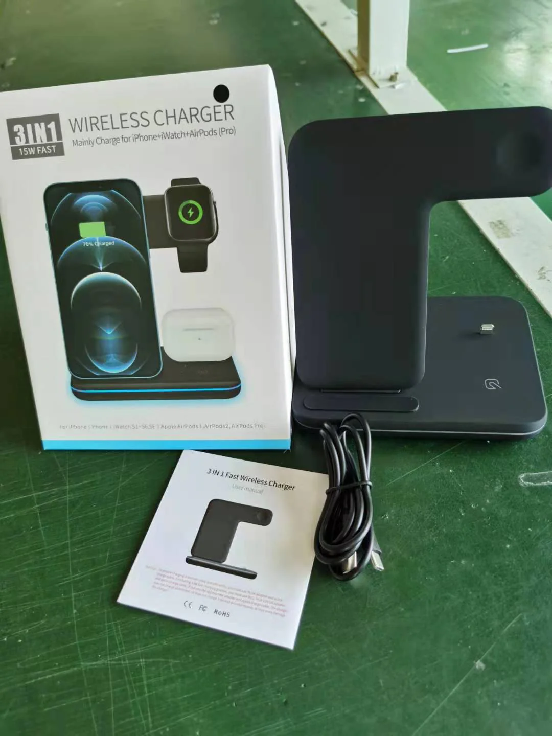 3-in-1 Wireless Charger | Apple Products - Image 2