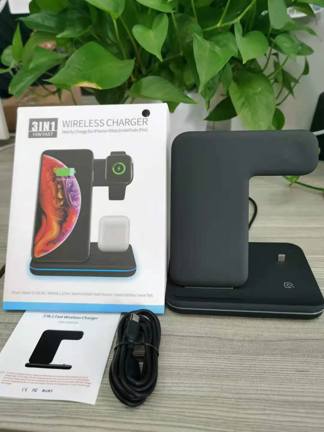 3-in-1 Wireless Charger | Apple Products - Image 3