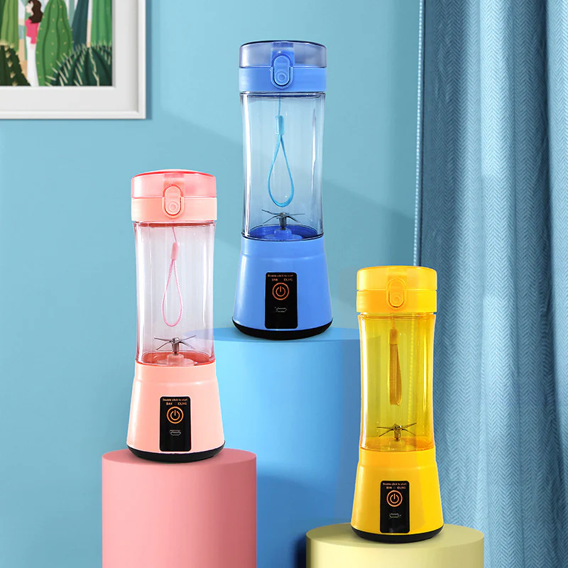Portable Electric Fruit Juicer Wireless USB Rechargeable Mini Mixer Multifunction Summer Smoothie Blender Machine Kitchen Supplies - Image 6
