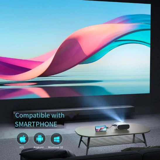 Portable Mini HD Projector – Compact, High-Definition Movie Experience - Image 7