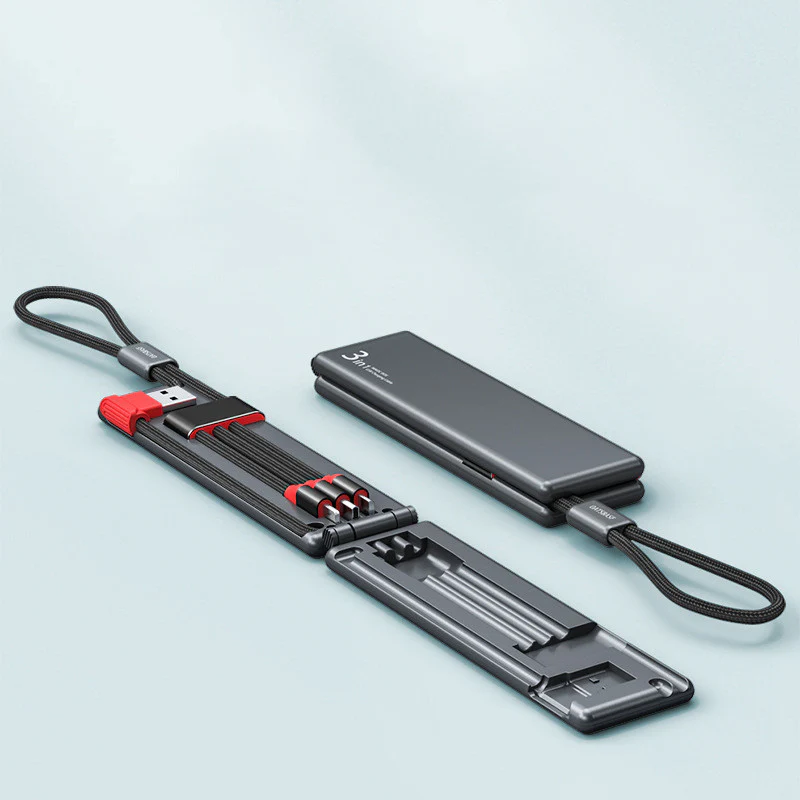3-in-1 Portable Fast Charging Cable – Multi-Device USB Charger for iPhone, Type-C & Micro USB - Image 3