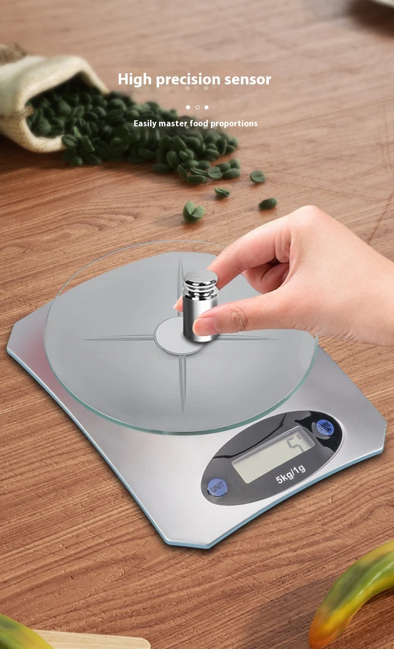Simple Mini Kitchen Electronic Scale - Image 6