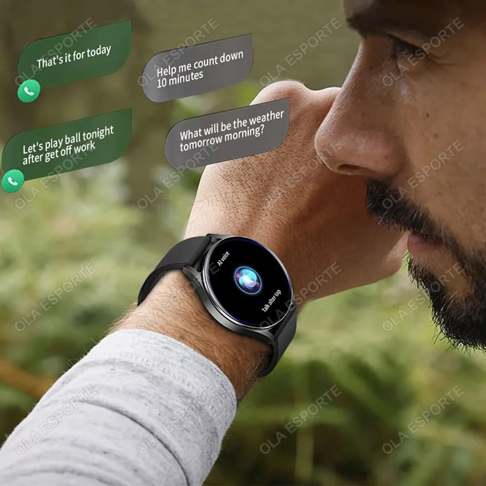 Smart Watch 6 Pro – 1.28” Full Touch Bluetooth Calling Smartwatch with Blood Pressure & Heart Rate Monitor for iOS & Android - Image 5