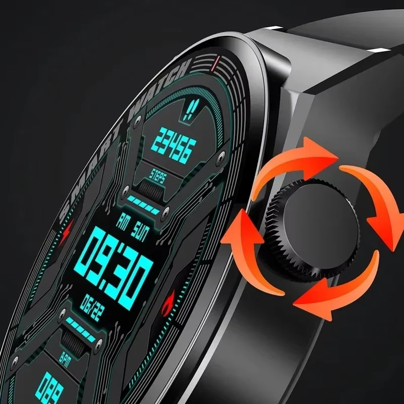 Smart Watch GT Series – OLED Display, Bluetooth Calling, GPS Tracker, Blood Pressure Monitor & Long Battery Life - Image 3