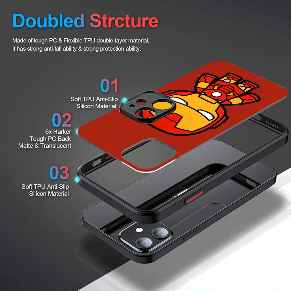 Superhero-Inspired Phone Cover for Apple iPhone – Bold and Durable Design - Image 4