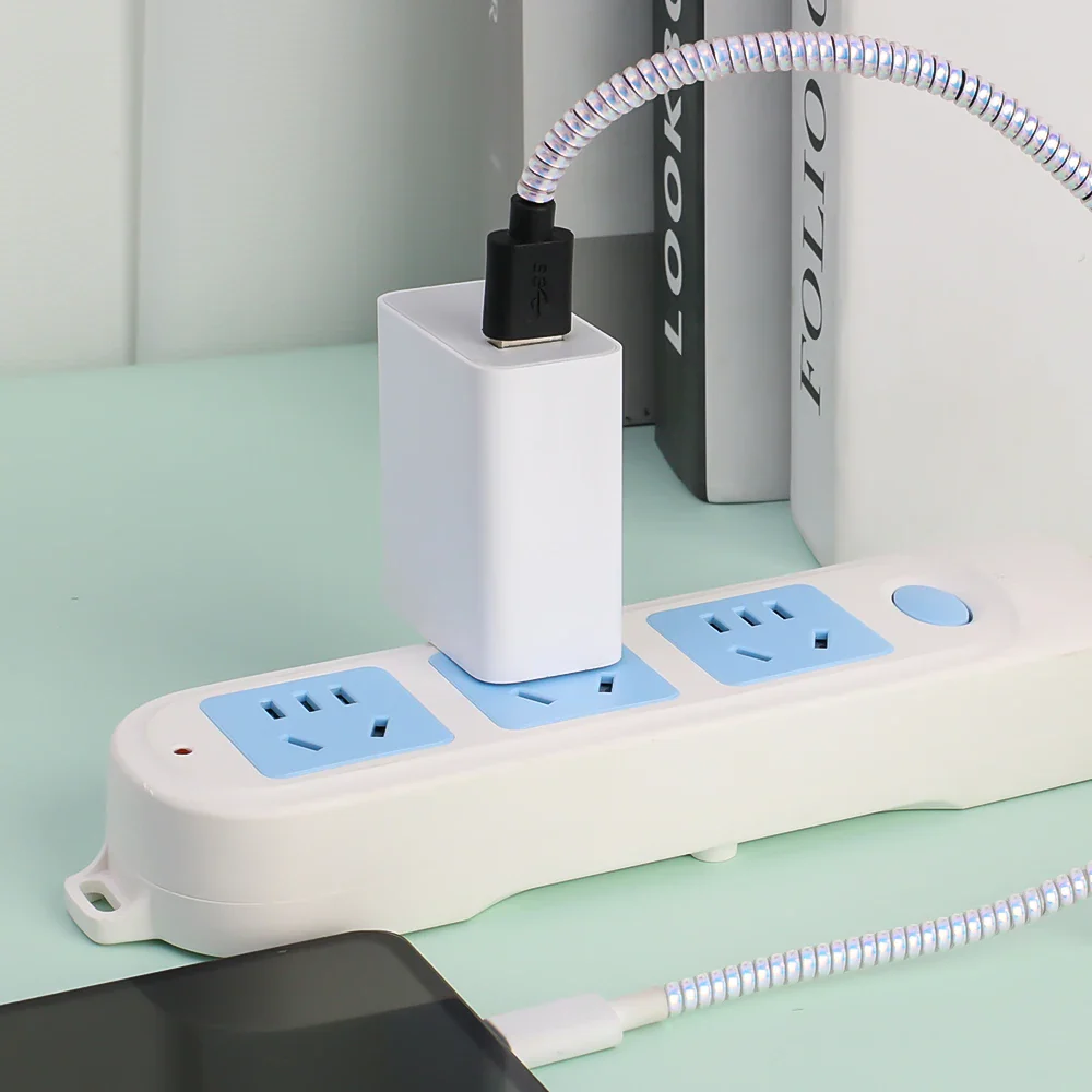 Durable Anti-Bite Cable Protector for iPhone – Transparent Charger Cord Winder for 18W & 20W Fast Charging Cables - Image 11