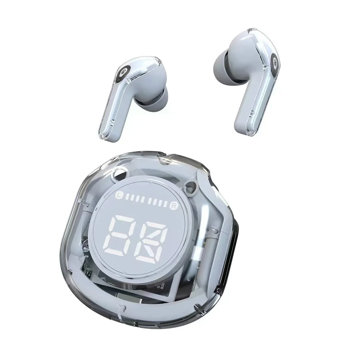 TWS Air39 Wireless Bluetooth Earphones – Transparent HiFi Stereo Sound with LED Power Display - Image 13