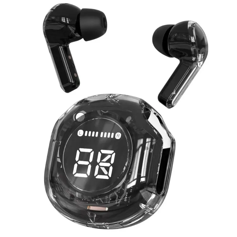 TWS Air39 Wireless Bluetooth Earphones – Transparent HiFi Stereo Sound with LED Power Display - Image 6