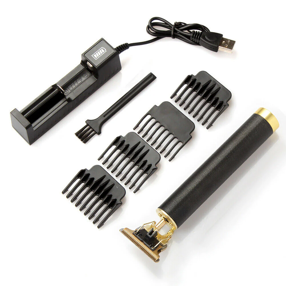 Rechargeable USB Electric Hair Clippers & Beard Trimmer – Professional Men's Grooming Tool - Image 3