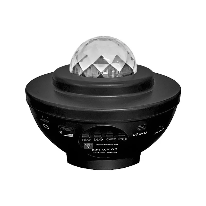 USB Starlight Music Projector – 360° Rotating LED Starry Sky with Bluetooth & Remote Control - Image 8