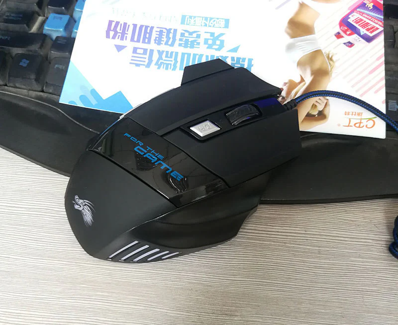 Wired Gaming Mouse 5500DPI – 7-Button RGB LED USB Optical Mouse - Image 7