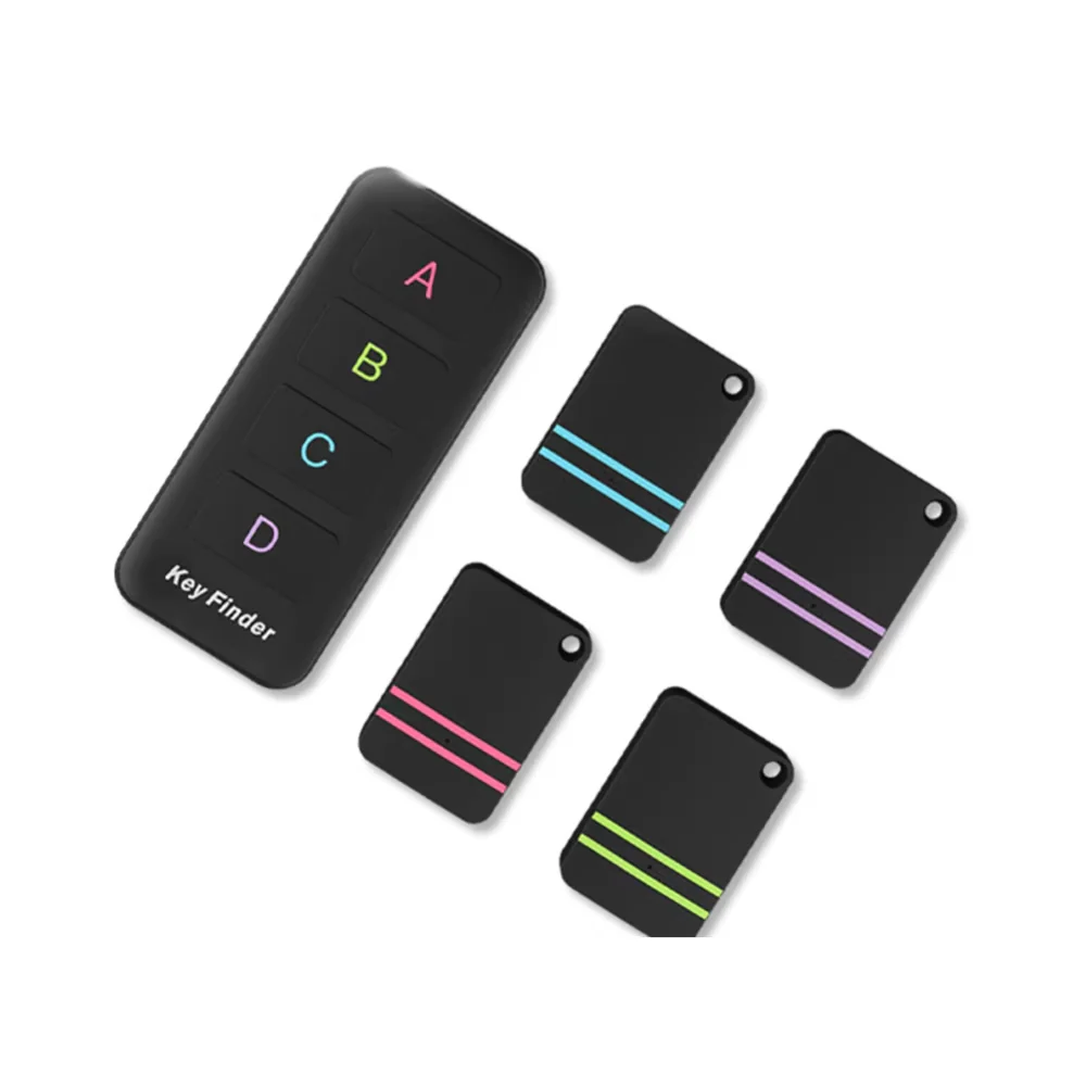 Wireless RF Key Finder – Remote Tracker for Pets, Wallet, Keys & More (1 RF Transmitter, 4 Receivers) - Image 2