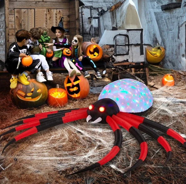 11.8ft Crawling Spider Halloween Inflatable - Image 5