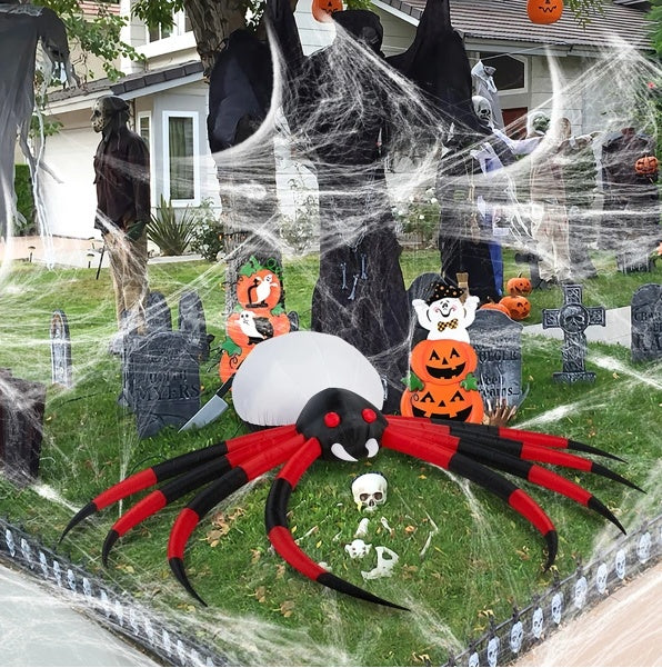 11.8ft Crawling Spider Halloween Inflatable - Image 6