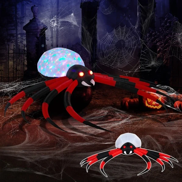 11.8ft Crawling Spider Halloween Inflatable - Image 8