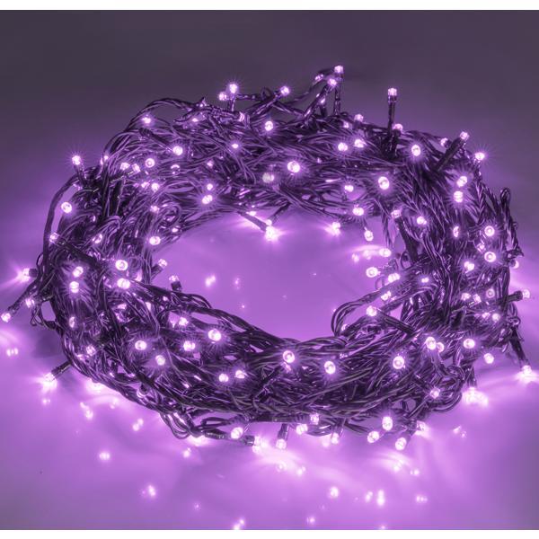 66ft Purple Halloween Fairy String Lights