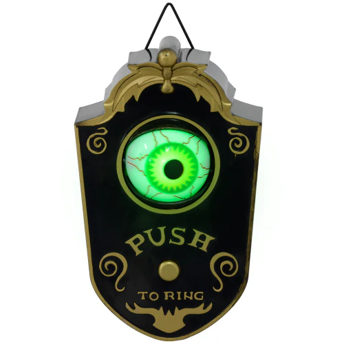 7.1in Animatronic Doorbell Halloween Decor - Image 10
