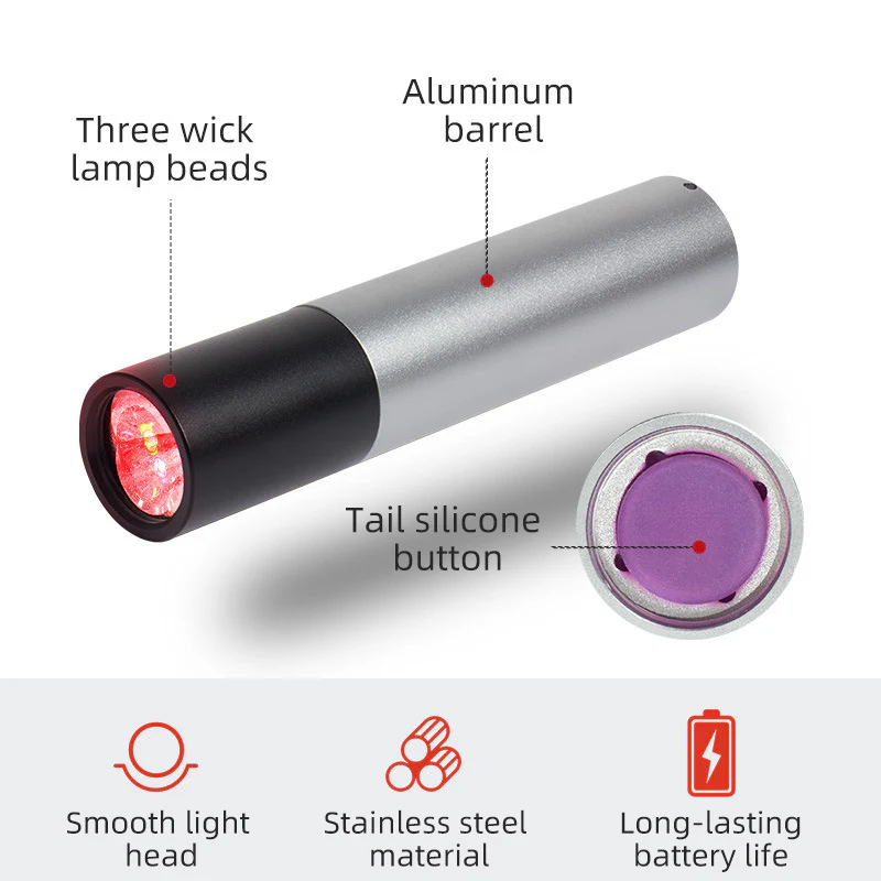 Zirozi VitalRay Red Light Therapy Flashlight 2 - Image 3